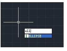 CAD怎么使用命令绘制椭圆形?