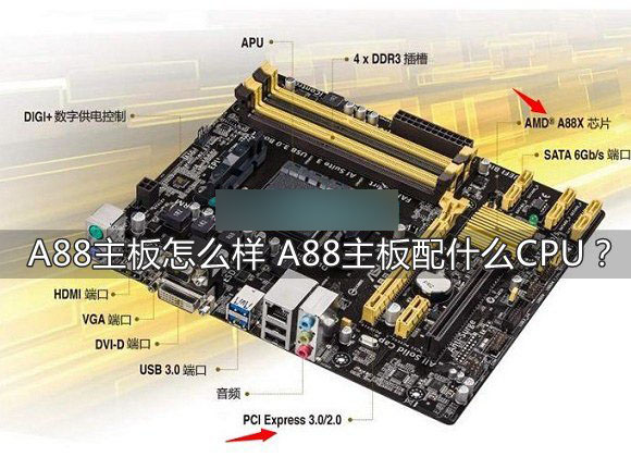 A88主板怎么样 A88主板配什么CPU好