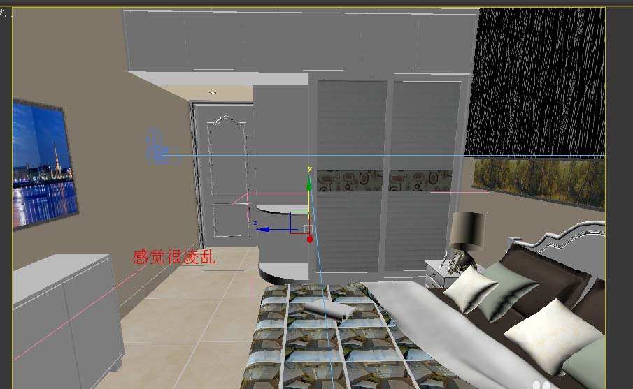 3DMAX室内设计怎么使用摄像机扩大视角?