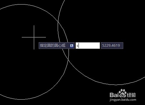 CAD怎么绘制两个圆的相切圆