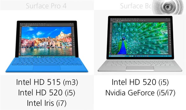 家门对决  Surface Book 和Surface Pro 4图文对比