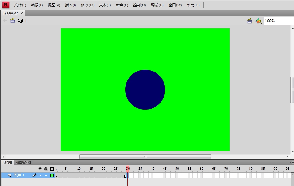 如何用Flash制作盛开花朵的动画?