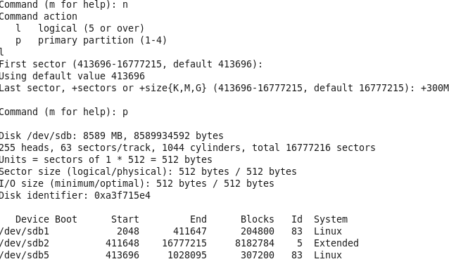 linux磁盘分区的详细步骤(图解linux分区命令使用方法)