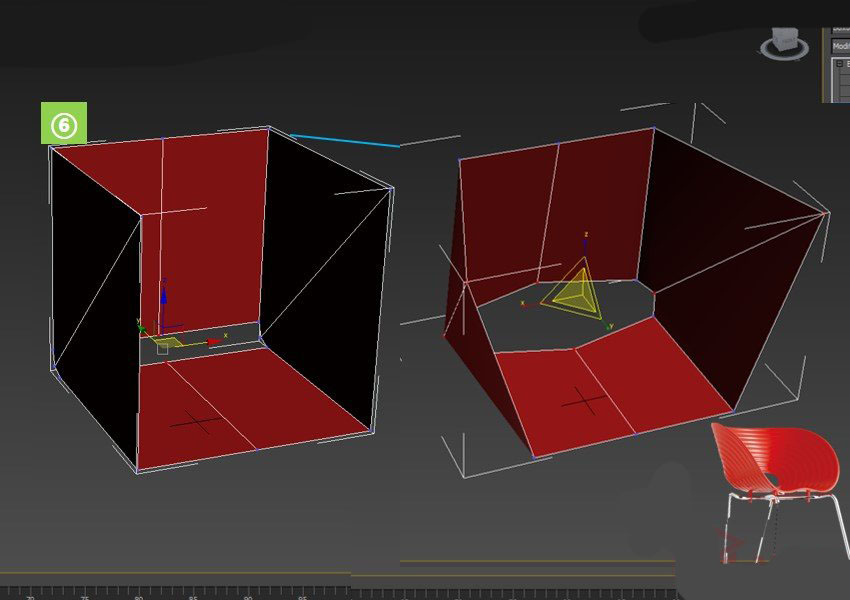 教你如何用3DMAX快速制作流线造型贝壳椅教程