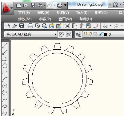 cad怎么绘制齿轮模型? cad齿轮的画法