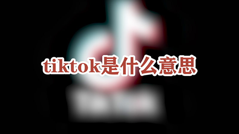 tiktok是什么意思