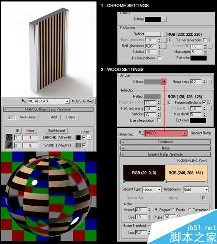 3DSMAX室内卫生间效果图的制作流程