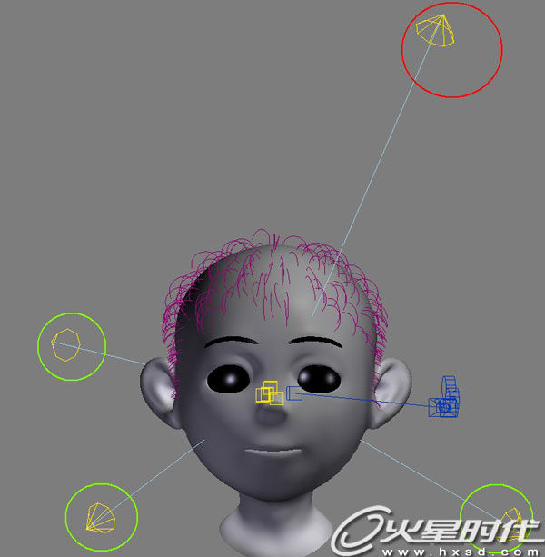 3DSMAX毛发插件Hairtrix秘笈之制作人物短头发教程