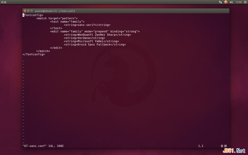 Linux折腾记（五）：在Ubuntu 14.10中使用Windows字体