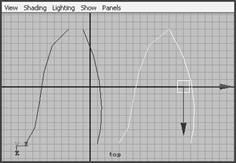 Maya7.0 NURBS建模之编辑曲线介绍