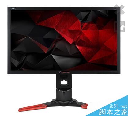 宏碁发布24寸电竞显示器Predator XB241YU:165Hz/1ms响应