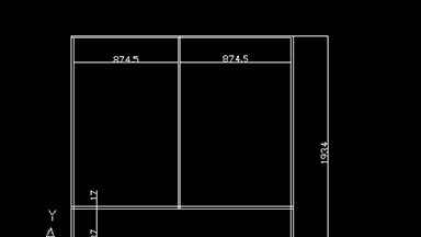 cad怎么建模三维立体的柜子?