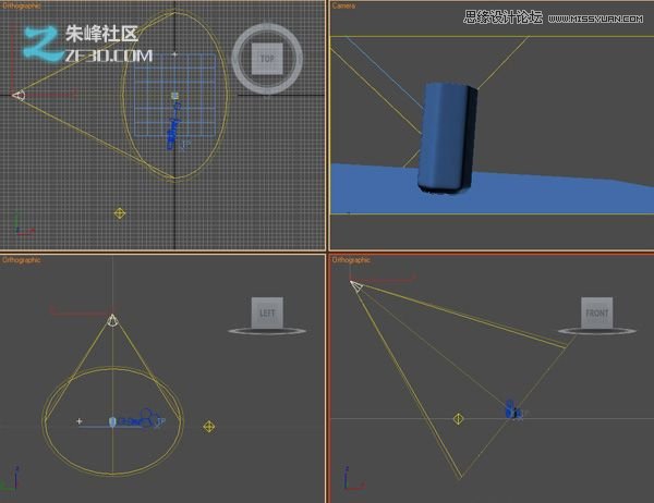 3Dmax制作超酷的子弹打碎玻璃效果图