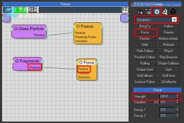 3Dmax制作超酷的子弹打碎玻璃效果图