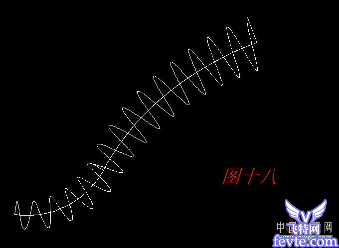 AutoCAD 2008绘制环形弹簧及弧线弹簧教程