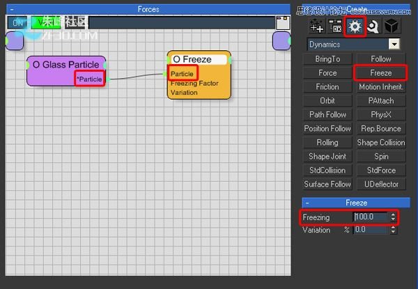 3Dmax制作超酷的子弹打碎玻璃效果图