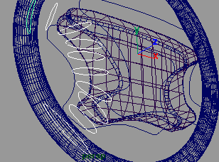 Maya Nurbs汽车方向盘建模教程