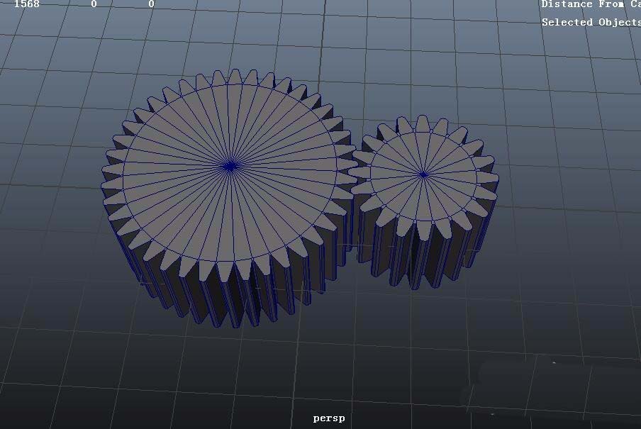 Maya怎么制作齿轮转动的动画?