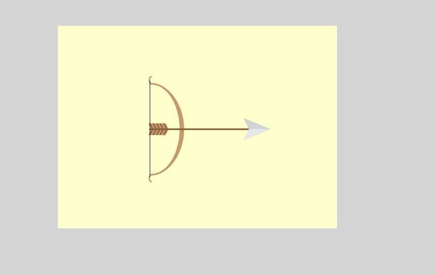 flash怎么制作拉弓射箭的动画? flash制作拉开弓箭效果的教程