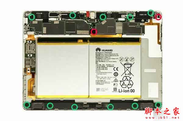 华为揽阅M2平板电脑做工怎么样？华为揽阅M2 10.0指纹平板拆机全过程图解