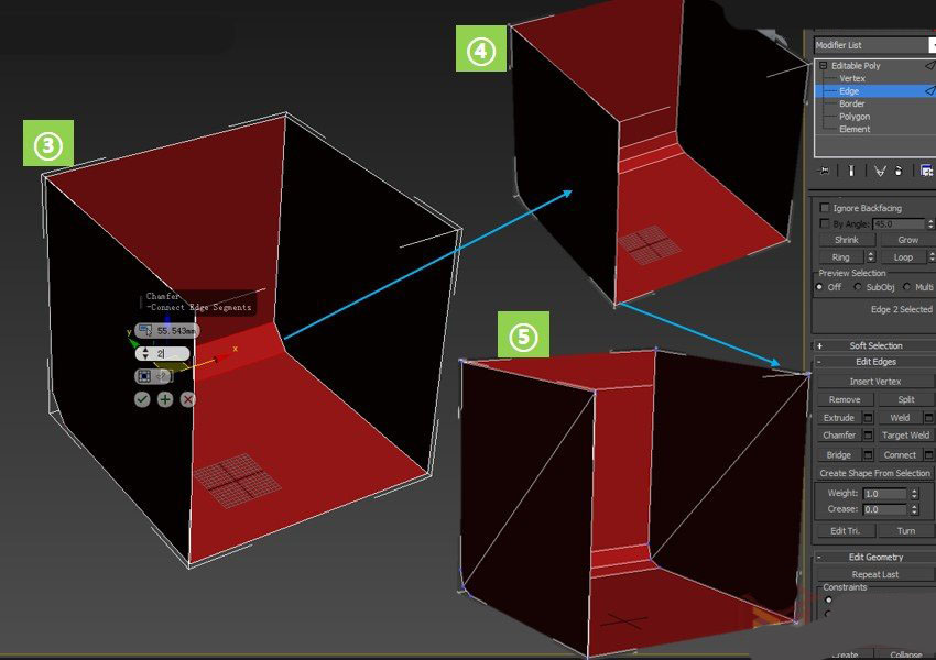 教你如何用3DMAX快速制作流线造型贝壳椅教程