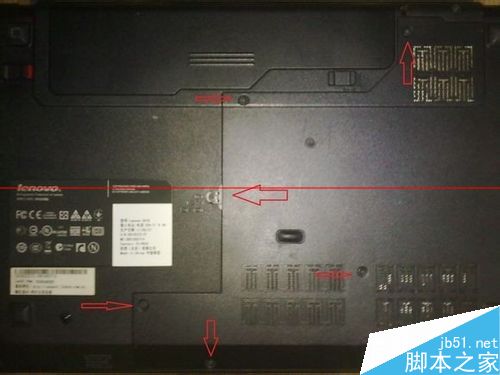 联想g470怎么添加内存条和拆卸硬盘？