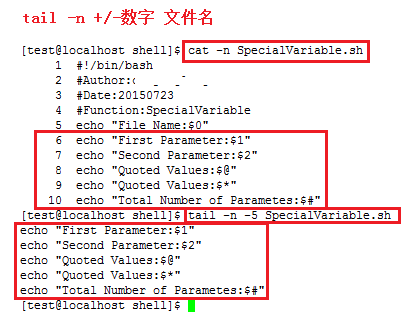 Linux怎么使用命令查看文件指定行数的内容?