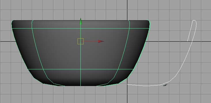 MAYA怎么绘制一个小酒杯模型?