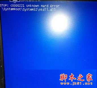 Win8.1系统开机蓝屏提示STOP:c0000221 unknown Hard Error的解决方法