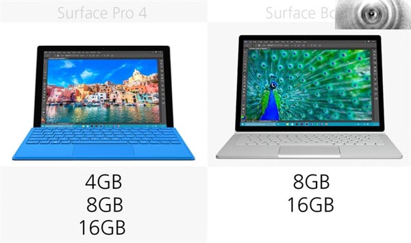 家门对决  Surface Book 和Surface Pro 4图文对比