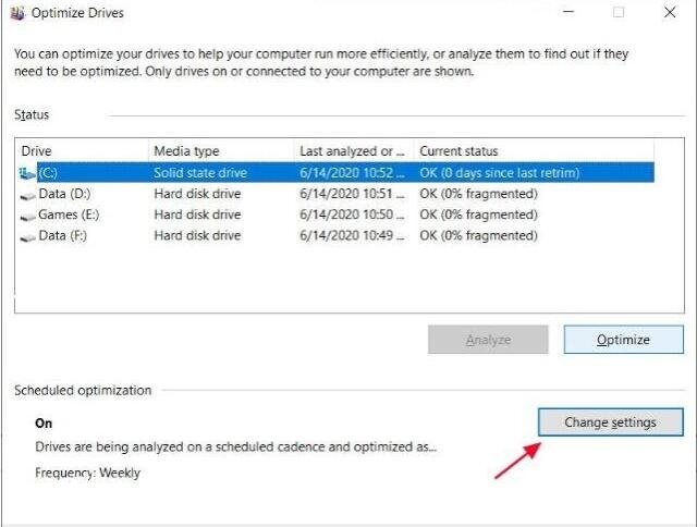 Win10优化磁盘故障怎么解决?Win10优化磁盘故障解决方法