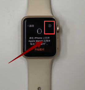 apple watch上i的标志在哪