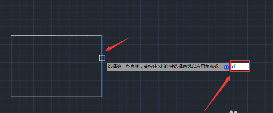 CAD怎么使用倒角命令绘制图形?