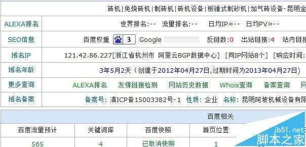 一个网站通过4个月热门关键词优化出排名的过程