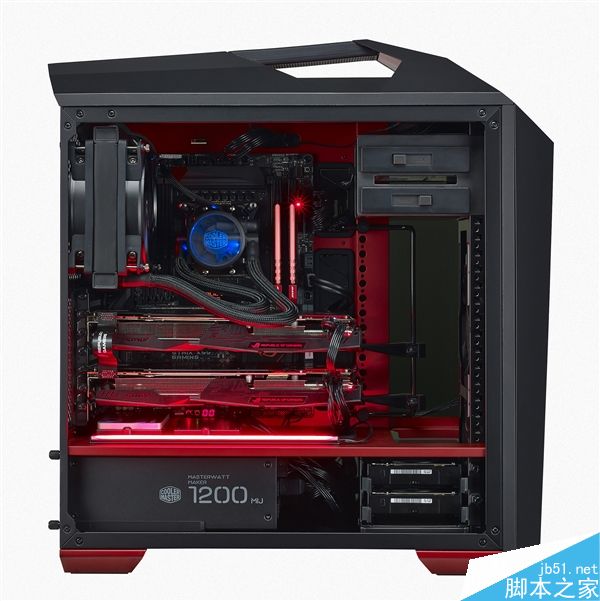 酷冷至尊MasterCase Maker 5t模组机箱首发:灯光骚气/1699元