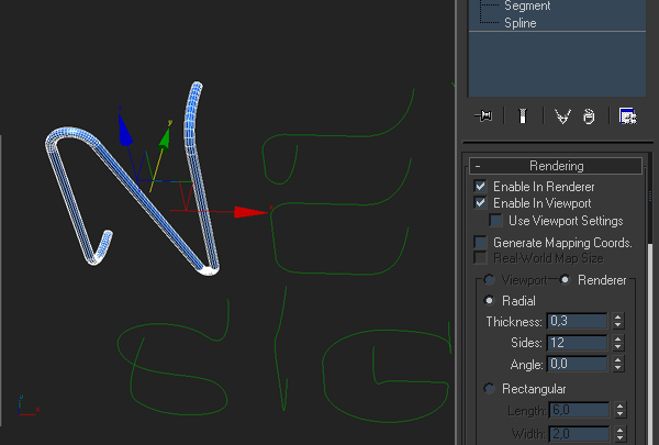 3DSMAX制作漂亮的霓虹灯艺术文字效果