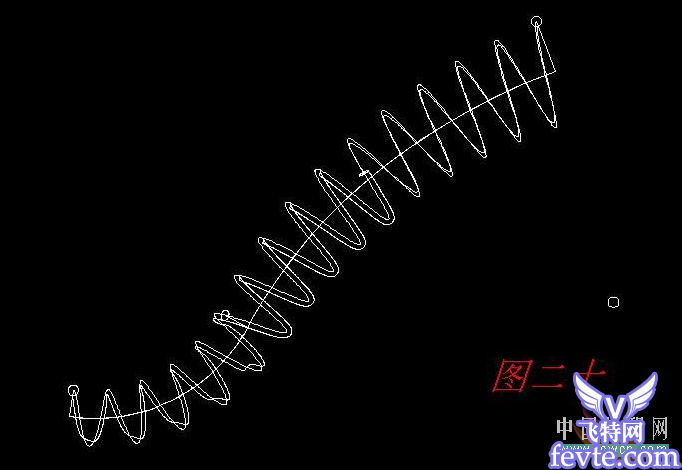 AutoCAD 2008绘制环形弹簧及弧线弹簧教程