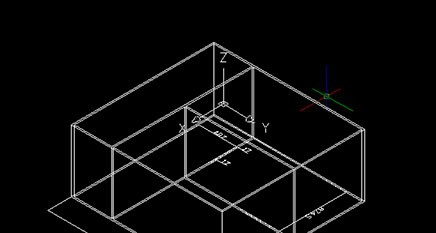 cad怎么建模三维立体的柜子?