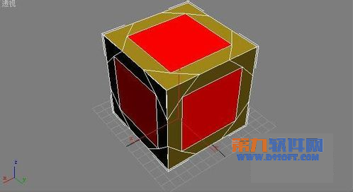 3dsmax制作镂空立方体建模