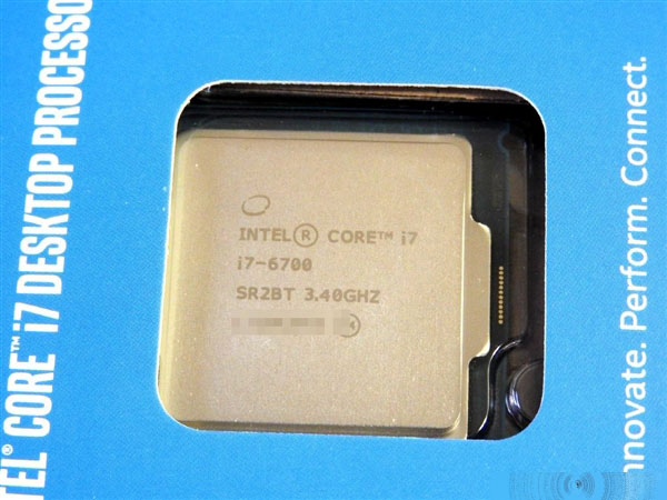 Skylake i7/i5包装实物完全曝光！14nm扑面而来