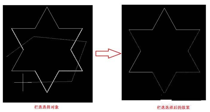 CAD2014图纸怎么选择图形?