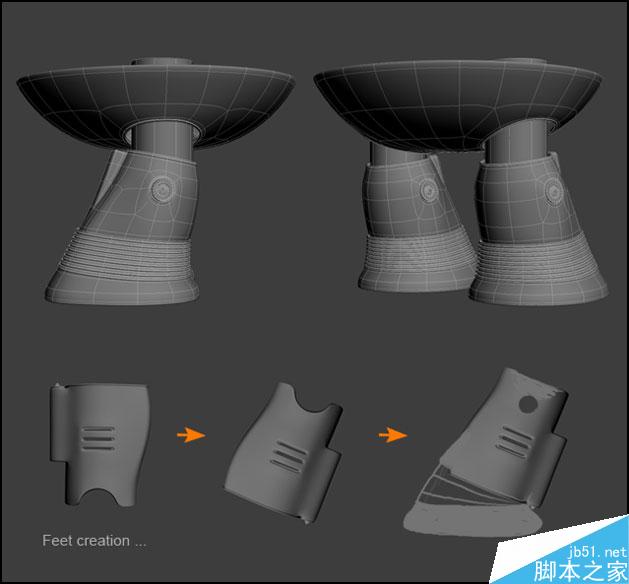 3DSMAX制作一个抽象的热水器机器