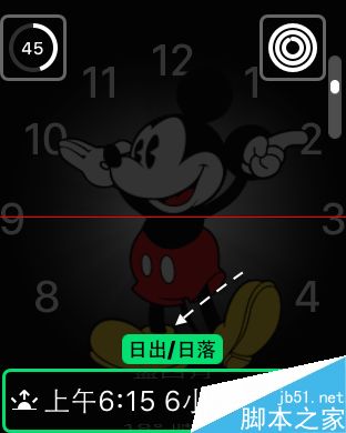 Apple Watch怎么把表盘设置成米奇米老鼠背景？