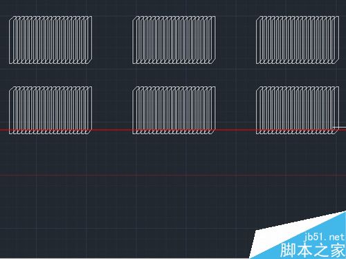 CAD文件怎么快速多次复制图形并均匀排列？