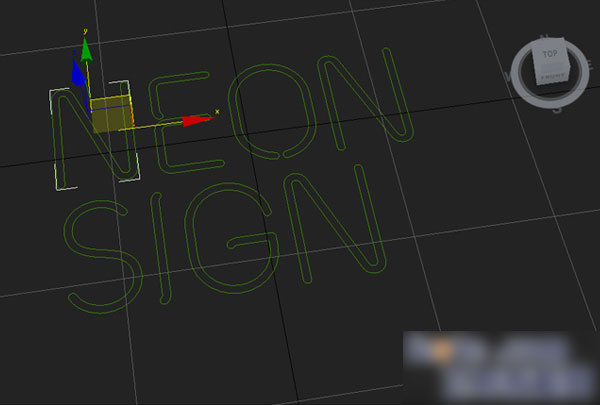 3DSMAX制作漂亮的霓虹灯艺术文字效果