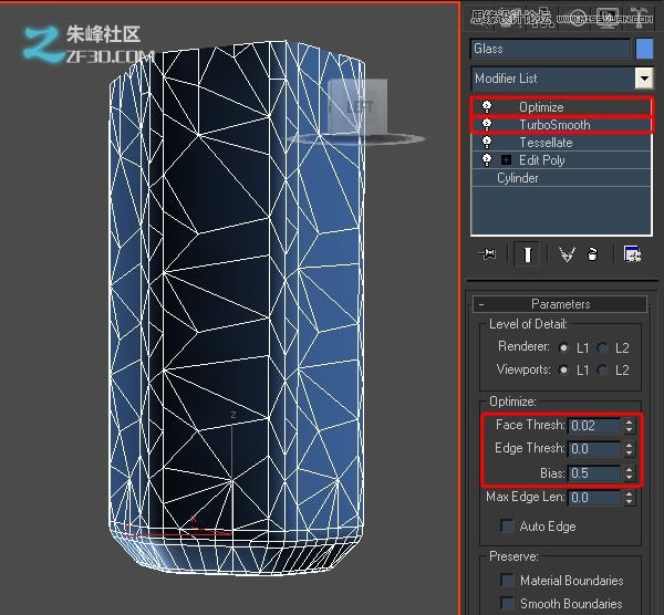 3Dmax制作超酷的子弹打碎玻璃效果图