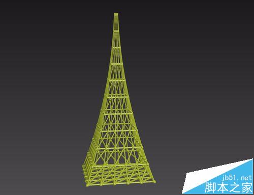 3dsmax怎么创建一个钢筋骨架模型?