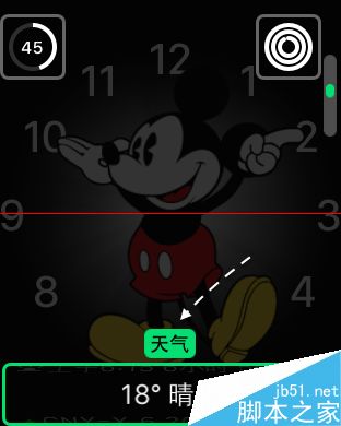 Apple Watch怎么把表盘设置成米奇米老鼠背景？