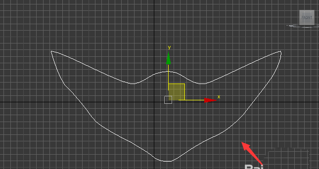 3dmax怎么制作一个翅膀形状的徽章?