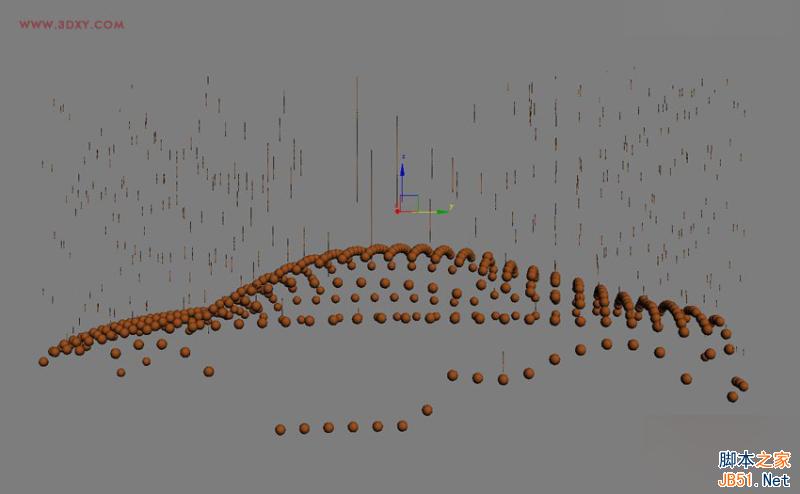 3DMAX制作悬浮球体艺术动态雕塑效果